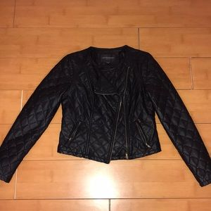 OBEY Studded Leather Jacket (NWOT)